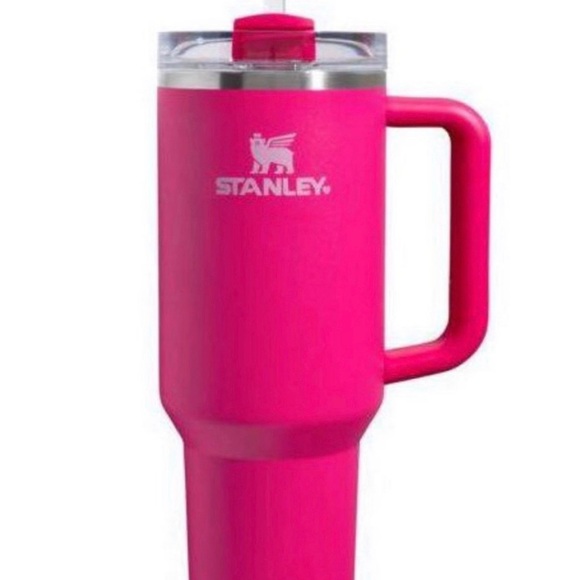 Stanley 40oz Quencher H2.0 FlowState Tumbler Hot or Cold - Cosmic Pink - Picture 2 of 4